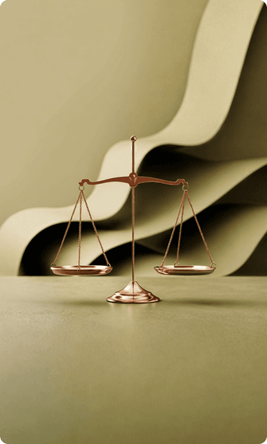 Scales of justice representing LOI legal practice